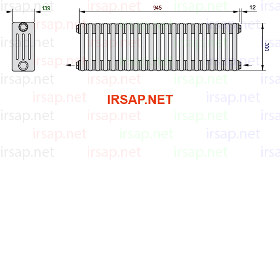 Радиатор IRSAP Tesi 40300/21 T08 CL 01